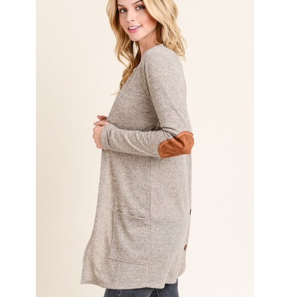 🍂 Open Front Cardigan Sweater - Picture 2 of 8